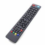 Replacement Remote Control for TV Technika 22E21W-FHD/DVD, 24E21B-HDR, 24E21B-HDR/DVD, 24E21W-HDR/DVD