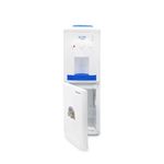 ATLANTIS One Hot Cold And Normal Bottled Water Dispenser Floor Standing Refrigeration With Cooling Cabinet | Cooling 2.5 Liter Per Hour - 3 Taps Functions, Blue, White