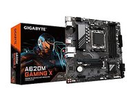 Gigabyte A620M GAMING X Motherboard - Supports AMD Ryzen 8000 CPUs, 8+2+1 Phases Digital VRM, up to 8000MHz DDR5 (OC), 1xPCIe 4.0 M.2, GbE LAN, USB 3.2 Gen 2