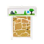 AntHouse - 3D Sand Ant Hill | White T Kit 15x15x1,5 cm | Ant Farm