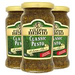 Filippo Berio Classic Pesto, 6.7 oz / 190 g, 3 Pack