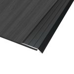 ZZLQIAN Aluminium Carpet Cover Strips - 2Pack × 90cmDoor Floor Bar - Tile/Laminate/Lino/Wooden Floor to Vinyl or Carpet Transition Strip- Doorway Threshold Bar/Ramp Edging Trim