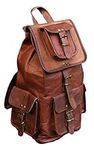 ANUENT 20" Vintage Leather Backpack