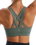 Running Girl Padded Sports Bra with