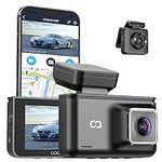 COOAU Dash Cam Front and Rear - 2.5