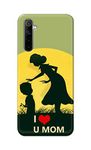 PRINTFIDAA I Love You Mom Mother's Love Printed Designer Hard Back Case Cover for Realme 6 / Realme 6S / Realme 6i (6.5") -(WM) JTS1003