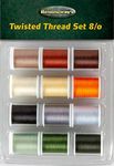 Tying Thread Twisted 8/0 Set of 12