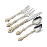 Oneida F100020AL20 Golden Michelangelo 20-Piece Fine Flatware Set, Service for 4
