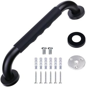 Grab Bars for Shower,12 Inch Grab Bars for Bathtubs and Showers Shower Handles for Elderly,Stainless Steel Shower Handle Toilet Handicap Senior Assist Bathroom Saft Handle