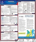 Federal Labor Law Poster with FMLA Notice, English - OSHA Compliant Laminated Poster