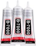 3.7oz B7000 Rhinestone Clear Glue for Jewelry Making, 110 ml Multipurpose Adhesive Jewlery Glue for Fabric, Tumblers, Rhinestones DIY Crafts, Nail Art, Makeup, Shoes, Cell Phones, Tablet, Wood