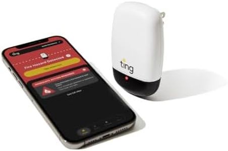 Ting Fire Electrical Fire Prevention Sensor & Service - Residential Use Only - 12 Months of Required Service Included - Home Fire Safety