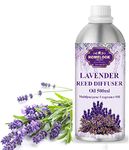 HOMELOOK:- Reed Diffuser Refill Oil Lavender, 500ml Aluminum Bottle, Toxin-Free, Fine-Living Fragrance,Natural Pure Oil That Smells Good to You and The Environment Around You. Home,Office,Hotel,Etc.