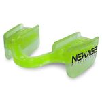 New Age Performance 6DS Low Profile Mouthpiece for High-Intensity Interval Training (HIIT) and Cross Fitness, Increase Strength & Endurance, Faster Recovery, Thin Weightlifting Mouthguard, Lime