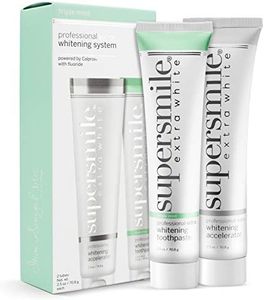 Supersmile Extra White Professional Extra Whitening System (Deluxe Travel) - Triple Mint : Accelerator 70.8g + Toothpaste 70.8g 2x70.8g/2.5oz
