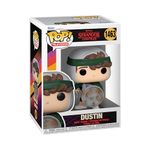 Funko POP! TV: Stranger Things - Hunter Dustin Henderson With Shield​​ - Collectable Vinyl Figure - Gift Idea - Official Merchandise - Toys for Kids & Adults - TV Fans - Model Figure for Collectors