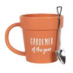 something different Gardener of the Year Mug & Sppon Gift Set