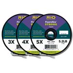 RIO Products Fly Fishing FLUOROFLEX Strong Tippet 3-Pack 4X-6X