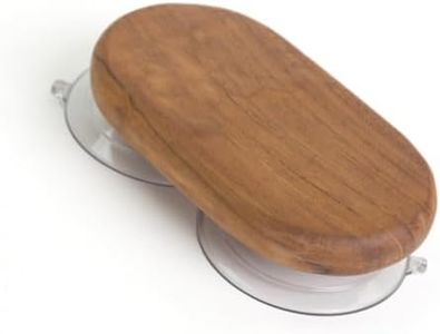 AquaTeak The Original Moa Teak Shower Suction Holder