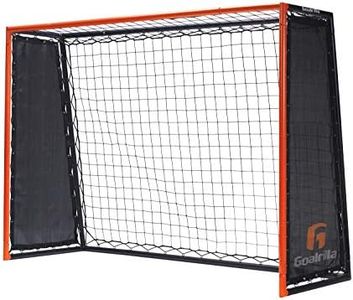 Goalrilla Striker Soccer Rebound Trainer with Double-Sided, Ultra-Responsive Rebounding Net and Goal, Large