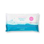 Carell Bed Bath Wipes - Pack of 1 - 8 Wipes - Easy to use, Containing Aloe Vera, Dermatologically Tested, Alcohol-Free, Gentle pH Neutral Formula