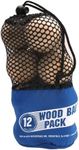 A&R Sports Wood Ball (Pack of 12)