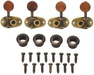 4 Pcs Ukulele Tuning Pegs 2L2R Classical Machine Heads Tuners for 4 String Ukulele Accessories