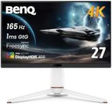 BenQ MOBIUZ EX271U 27” 4K eARC 165Hz 1ms DP 1.4 HDMI 2.1 65W USB-C Gaming Monitor, 95% P3, DisplayHDR 400, Freesync Premium, KVM, Pixsoul Engine, Remote Controller