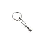 METALLIXITY Quick Release Pins (6mmx45mm), Carbon Steel Pull Pin - for Shipbuilding, Ship Outfitting, Boat Top