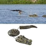 EXLIPO Floating Crocodile Decoy for