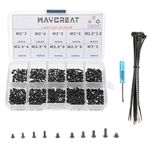 Waycreat 500 Pieces Laptop Notebook Computer Screw Set Kit For IBM HP Dell Samsung Sony Toshiba Gateway Acer Lenovo