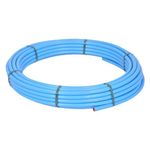 20mm Blue Poly Pipe, 25m Coil, Agricultural & Garden Water Supply