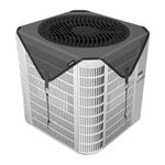 Kipiea Central Air Conditioner Mesh Covers for Outside Units, Top Universal Upgrade Mesh Outdoor AC Unit Cover Defender for All Seasons (36" x 36")