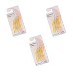 ICPA Thermoseal Proxa Wide Space (WS) Manual Brush for adults(Pack of 3)Multicolor