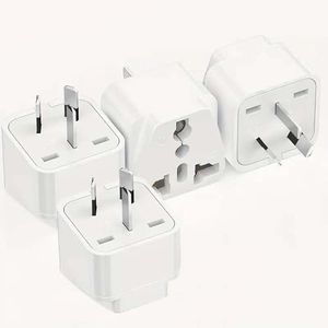 Generic 4-Pack Universal Travel Adapter Set for Australia: US, UK, EU, India to AU