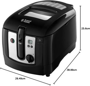 Russell Hobbs 3L Deep Fat Fryer – Stainless Steel Electric Fryer