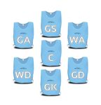 Leisure Leagues NETBALL Training & Match Bibs Women (Sky Blue)