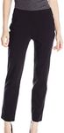 Ruby Rd. Women's Petite Pull-On Solar Millennium Super Stretch Pant, Black, 12 Petite