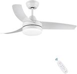 CJOY Ceiling Fans with Lights Dimma