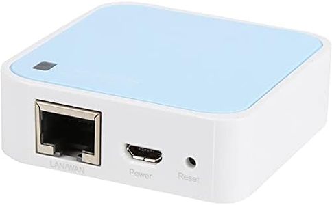 TP-Link 300Mbps Wireless N Nano Router, Pocket-Size Design, Micro USB Port, Supports Router/Repeater/Client/AP/Hotspot Operation Modes, Ideal for Home & Travel Use (TL-WR802N)