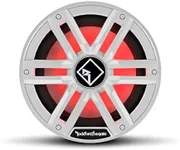 Rockford Fosgate M2D4-10I Color Optix 10" DVC 4-Ohm Infinite Baffle Multicolor LED Lighted Marine Subwoofer - White/Stainless