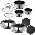 HexClad Hybrid Nonstick 12-Piece Co