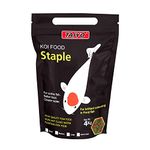 TAIYO Koi Staple Fish Food, A Complete Nutrition for Koi and Other Tropical Fishes, Enriched with Protein, Staple Diet for Growth, Color & Longevity, 4 kg