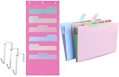 Mr. Pen- Hanging Wall File Organizer and Expanding File Folder