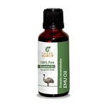 Emu Oil -(Dromaius Novaehallandiae)- 100% Pure Natural Undiluted Uncut Therapeutic Grade Oil 1.69 Fl.OZ