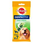 Pedigree Dentastix Daily Fresh for Large Dogs 25kg+, 7 Sticks