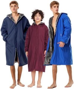 Adoretex Unisex Faux Fur Waterproof Swim Parka - PK003 - Royal - AL