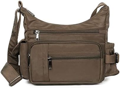 VOLGANIK ROCK RFID Anti Thief Crossbody Bag for Women Waterproof Shoulder Bag Messenger Bag Casual Nylon Purse Handbag