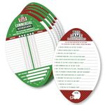 Big Dot of Happiness The Big Game - 2-in-1 Football Party Cards - Activity Duo Games - Set of 20