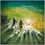 Christian Christmas cards, pack of 10 - Shepherds Christmas cards pack with Bible verse isaiah 9:6 inside these religious Christmas cards, by Just Cards Direct